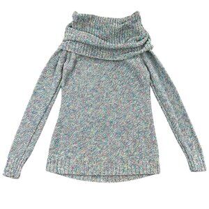 Mossimo Space Dyed Cowl Neck Sweater